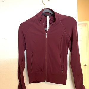 Maroon Lululemon Jacket- size 2